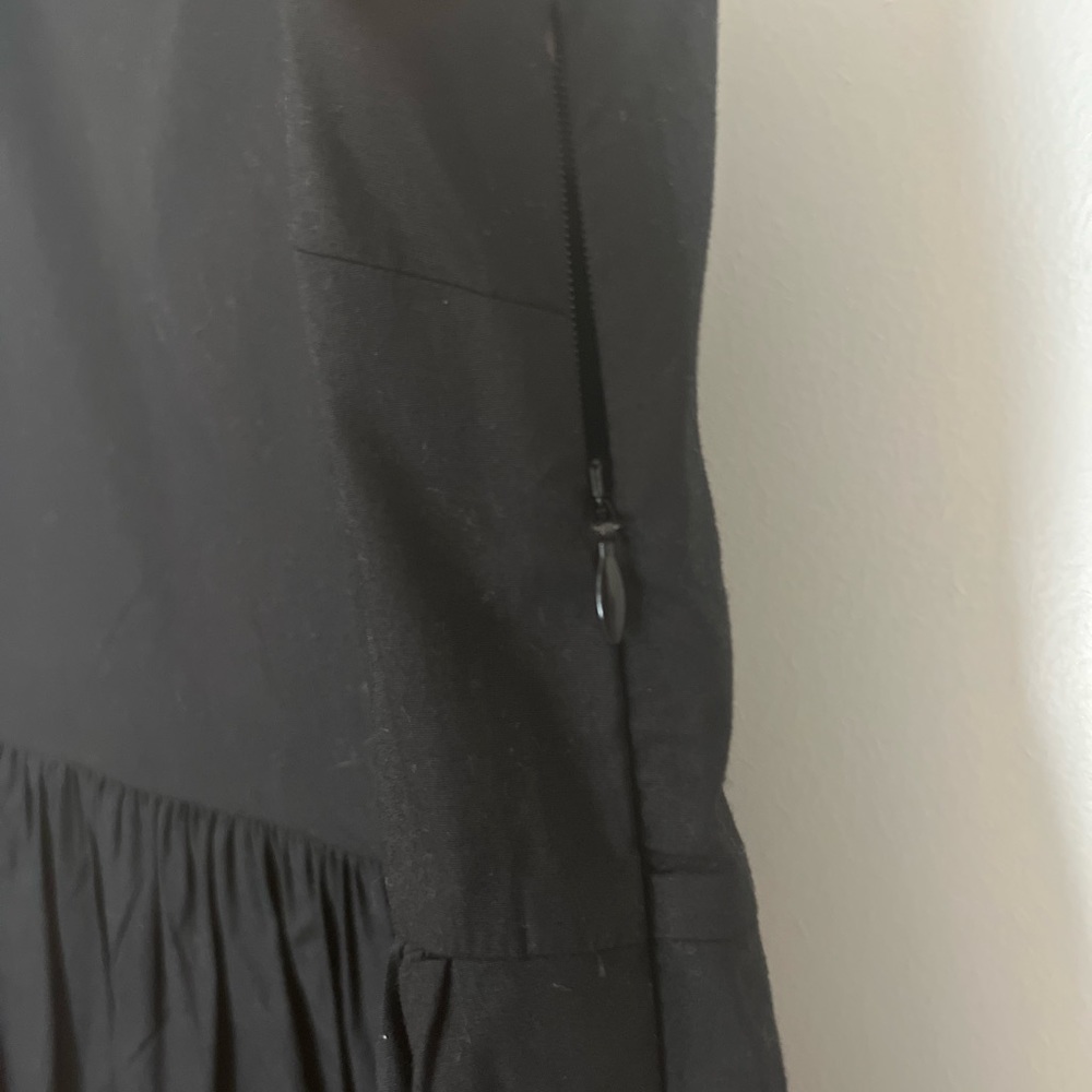 NWOT J CREW ruffle neck tiered dresss - Picture 5 of 6